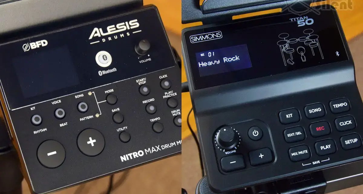 Simmons Titan 50 vs. Alesis Nitro Max Drum Kits