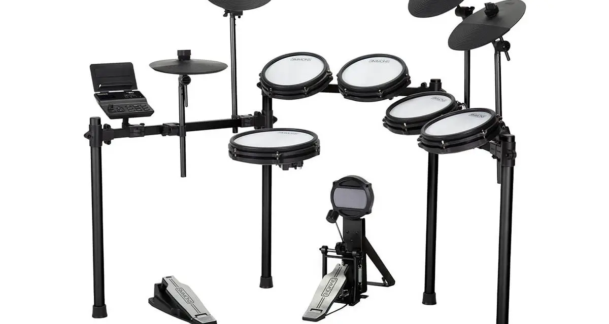 The New Simmons Titan 50 BE-X Drum Kit